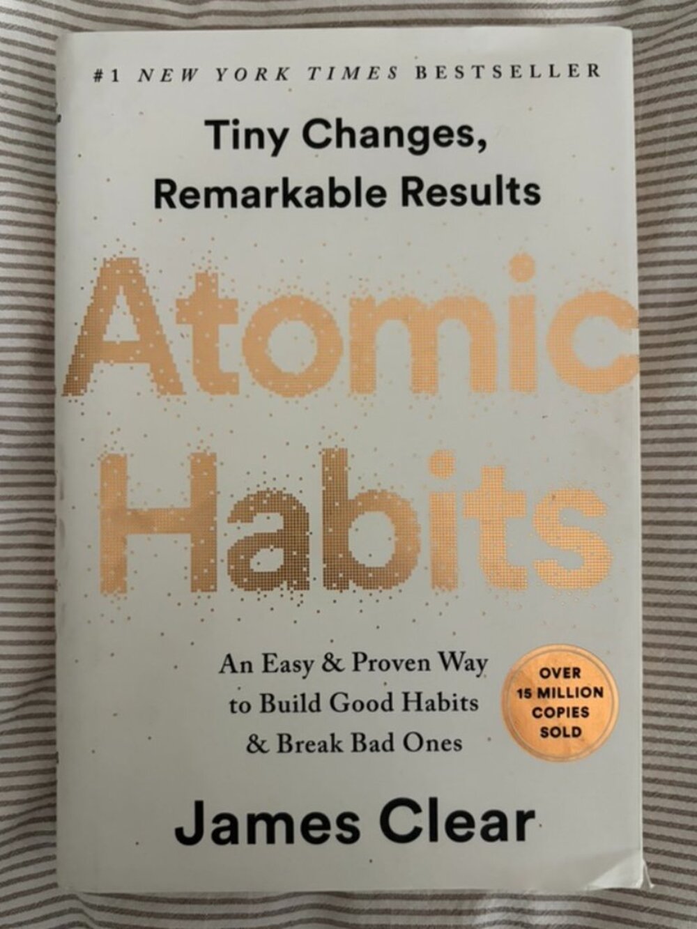 NEW Atomic Habits by James Clear